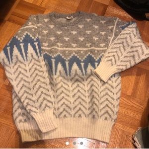 SOLD vintage iceland wool sweater